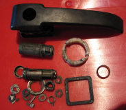 Hecktürgriff, Türgriff, Türschloss, Ford Courier