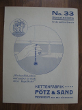 Kettenfabrik Pötz & Sand Monheim, Kugelketten, Prospekt um 1935