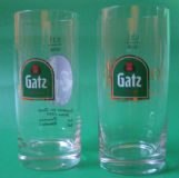 Gatz Altbier, 2 Gläser, Prinzenpaar Hilden 1999, GATZ Altbier