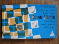 Dame, Mühle, DDR Brettspiel, SPIKA
