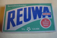 REUWA, Waschpulver, Spezialwaschmittel, VEB Waschmittelwerk Genthin DDR
