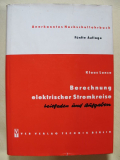 Berechnung elektrischer Stromkreise, Leitfaden und Aufgaben, DDR 1967