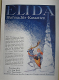 Elida Weihnachts- Kassetten, Inserat, 1927