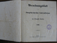Preview: Verordnungsblatt des Evangelisch-lutherischen Landesconsistoriums für das Königreich Sachsen