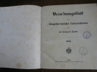 Verordnungsblatt Landesconsistoriums Königreich Sachsen 1888, k1