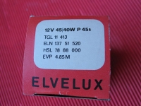 Preview: Glühlampe, Biluxlampe EVELUX, 12V 45/40W, 12 Volt 45 / 40 Watt #26