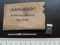 KAPA- GOLD, Antennenstecker Nr. 3401