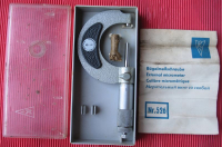Bügelmeßschraube, Mikrometer, VEB Feinmesszeugfabrik Suhl, 25 - 50 mm, DDR, #12