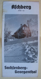 Sachsenberg- Georgenthal, Aschberg, Prospekt 1938