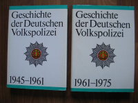 Geschichte der Deutschen Volkspolizei, 2 Bände, DDR 1979, 1983
