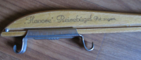 Havose Reisebügel, Klappbügel, Kleiderbügel, DDR- Patent, #3