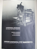 Leichtmetallwerk Leipzig Rackwitz, Bleche, Profile, Halbzeuge, Inserat