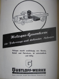 Gustloff- Werke, Otto Eberhardt Hirtenberg, Holzgas, Inserat
