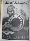 Hurth Zahnräder, Zahnradfabrik München, Inserat