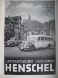 Henschel Lastkraftwagen, Omnibusse, Inserat