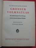 Grosser Volksatlas, 1940, Velhagen & Klasings, Jubiläumswerk