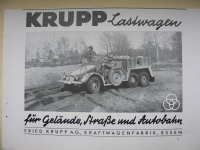 Krupp Lastwagen Essen, Gelände, Straße, Autobahn, Wehrmacht, Inserat