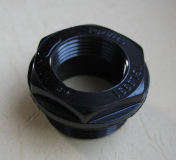 Reduziernippel aus Formstoff, FERA, PG 21/ PG 13,5 DDR, unbenutzt