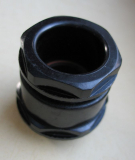 Preview: Stopfbuchsverschraubung PG 29, Bakelit, schwarz, unbenutzt, #24