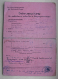 Betreuungskarte für Fliegergeschädigte, Fliegerangriff Plauen 16.1.1945