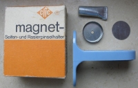 CLIC Magnet- Seifen- und Rasierpinselhalter, DDR, unbenutzt