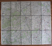 Neueste Spezial-Karte Gera und Umgebung, um 1900