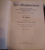 Der Maschinenbau, R. Georg, 2 Bände, 1925
