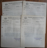 Deutsche Landwirtschafts-Gesellschaft, Werbestelle für Viehausfuhr, 4 Briefe 1926, #kr26