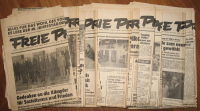 Freie Presse Karl-Marx-Stadt, Plauen, 18 Ausgaben Oktober 1989, SED, Wendezeit