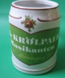 Bierkrug Krölpaer Musikanten, Krölpa