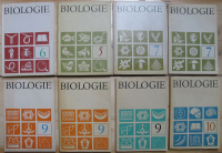 8 Schulbücher Biologie, DDR