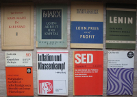 Marx in Karlsbad, Lenin, SED, Klassenkampf, Sozialismus, Warschauer Vertrag, 14 Bücher DDR