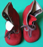 Kinderschuhe, unbenutzt, 40-er/ 50-er Jahre