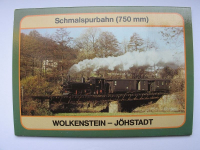 Schmalspurbahn Wolkenstein- Jöhstadt, Ansichtskarten, Postkarten, #332