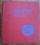 Rambler Parts Catalog, Price List, F-14066, Ersatzteilkatalog, AMC