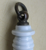 Preview: Griff, Ziehen, Wasserspülung, Toilettenzieher, Klozieher, Porzellan, Gründerzeit, #1