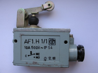 Mikrotaster, Endschalter, AF1.H1/1, 10A 500V IP54, DDR, unbenutzt