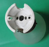 Preview: Wandlampe mit Glasschirm, 20-er/ 30-er Jahre, #48