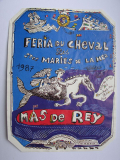 Feria Du Cheval, 1987, Weinetikett, #5