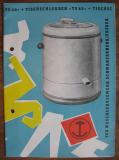 Tischschleuder TS 60, Anleitung, VEB Waschgerätewerk Schwarzenberg, DDR 1965
