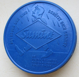 SUMINT Pillendose, Dragees, Pastillen DDR, VEB Pharmazeutisches Werk Halle