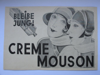 Creme Mouson, Hofmann Braunau, Inserat 1929 #1