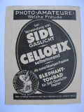 Kraft & Steudel Dresden, Sidi Gaslicht Cellofix- Papier, 1928 #13