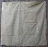Tarnplane, Zeltbahn, Zeltplane, Tarnumhang, Strichtarn, NVA, um 1970/ 80, #4