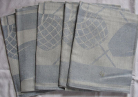 Geschirrtücher, Wischtücher, Wehrsdorf, DDR, 5 Stück, #gt8