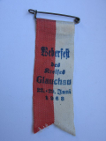 Fähnchen, Anstecker, Weberfest Glauchau 1968