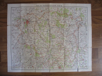 Karte der Kreishauptmannschaft Leipzig, um 1900