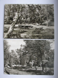 Warmbad Erzgebirge, Kurpark, 2 Postkarten, DDR 1977/ 79, #339