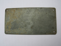 Preview: Nichts ölen oder fetten, Explosionsgefahr !, Blechschild DDR