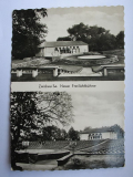 Zwickau, Neue Freilichtbühne, Ansichtskarte 1957, #350